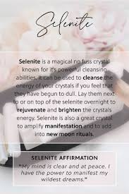 Fill a bowl with small clear quartz crystals. Selenite Meaning Meditation Crystals Spiritual Crystals Energy Crystals