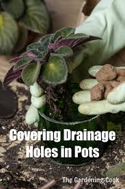 As the soil dries out, it will slowly pull the moisture from the gel. Covering Drainage Holes In Pots How To Keep Soil From Washing Out