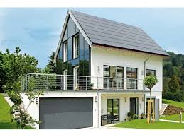 Walz Einfamilienhaus Von Fertighaus Weiss Gmbh Hausxxl Haus Haus Hanglage Plusenergiehaus