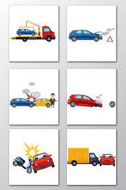 Cartoon Traffic Accident Design Vector Png Images Ai Free Download Pikbest Sketch Inspiration Design Graphic