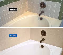Miracle Method Can Refinishing Your Old Tired Bathtub And Tile And Make Them Look Like Brand New Again A Refinish Bathtub Tub Refinishing Bathroom Refinishing