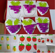 Dengan tema baru gambar berikut ini menunjukkan kegiatan anak saat diajak ke pasar sayuran setelah selesai membahas subtema. Aneka Kreasi Buah Buahan Karya Kak Idawardasari Imron Dunia Belajar Anak