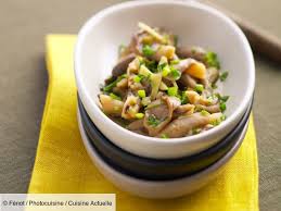 Pleurotes A La Ciboulette Recettes Recette Recette Cuisine D Ailleurs Recette Pleurote