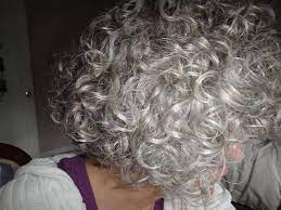 Yep This Is What I M Going For Once I M All Grown Out Maybe I Ll Get A Soft Perm Grey Curly Hair Long Gray Hair Hair Styles