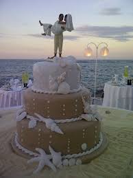 Pin By Honesty B On Wedding Plan Themed Wedding Cakes African American Cake Toppers Beach Wedding Cake