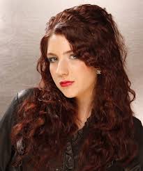 Red hair is fierce, sexy and stunning, creating a bold style all women can pull off. Long Curly Dark Auburn Red Hairstyle