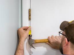 Check the rough opening make sure your door is going to fit into the opening. How To Hang A Door In An Existing Jamb Hgtv