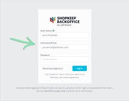 Sign Up to Sign In | BackOffice | Lightspeed S-Series Support