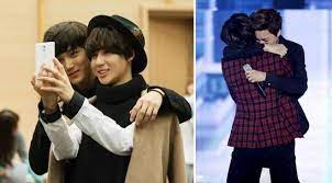 15 Lovable K Pop Idol Best Friends Best Friends Kpop Couples Kpop