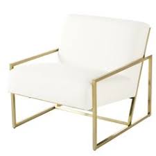 Ivoorkleurige Fauteuil Met Goudkleurige Metalen Poten Citizen Maisons Du Monde En 2020 Fauteuil Maison Du Monde Maison Du Monde Fauteuil
