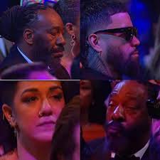 WWE Superstars & Legends fighting their sleep at the WWE Hall of Fame 😂 💤