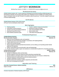 Medical assistants perform administrative tasks and clinical tasks in the offices of physicians, hospitals, and other healthcare facilities. Summary For Medical Assistant Resume How To Write A Medical Assistant Resume With Examples