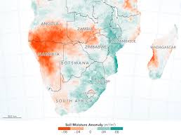 The country is about 800 000 square kilometers big and borders on angola to the north and botswana in the east. Drought Harms Corn Crops In Southern Africa