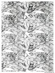 Very complex coloring page that challenges you to smile more often. Adults Snakes Complex Coloring Pages Printable