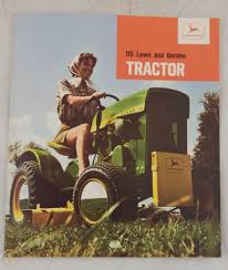 Explore john deere's riding lawn equipment. John Deere 110 Lawn Garden Tractor 64 Vintage Brochure Booklet Accessories Mower 1974552635