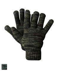 Knit gloves and all kinds of other military surplus and outdoors apparel and kit. Lined Knit Camouflage Glove