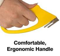 Handheld Plastic Cutter [Ergonomic Design] Flute Cutter