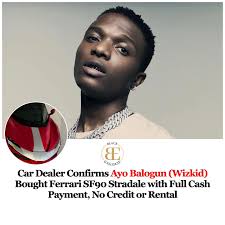 Car Dealer Confirms Ayo Balogun Bought Ferrari SF90 Stradale with Full Cash  Payment, No Credit or Rental Follow @blackxcellencee for more updates 🤍  #blackxcellencee #afrobeats