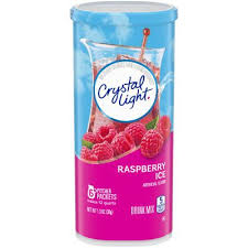 Crystal Light Raspberry Ice Drinkthe All Time Favorite Crystal Light Brings A New Revitalizing Raspberry Ice Drink Sugar Free Drinks Fruity Drinks Mixed Drinks