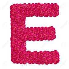 This list with images includes classic disney characters and main and minor characters from animated disney and pixar movies. Letter E Alphabet With Damask Rose Abc Concept Type As Icon Isolated On White Background Stock Photo Picture And Royalty Free Image Image 72540244