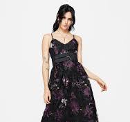 Estrid Embroidered Mesh Midaxi Cami Dress