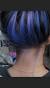 Underlayer Brown Hair With Blue Underneath