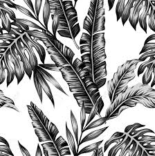 Come away to an imaginary land of exotic greenery where feathery leaves. Tropic Plants Floral Seamless Jungle Pattern Print Background Royalty Free Cliparts Vectors And Stock Illustration Image 66129424