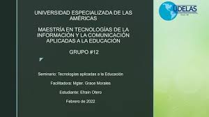 Educación y Tecnología Efraín Otero