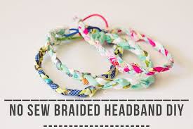 I understood how to make a french braid/braided headband but could never seem to do it as nicely as others. No Sew Braided Headbands Diy Flickr Photo Sharing Braided Headband Diy Diy Headband Braided Headband