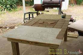 Outdoor Tile Table Tutorial Tile Patio Table Tile Tables Outdoor Table Tops