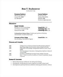 Emergency management resume samples and examples of curated bullet points for your resume to help you get an interview. College Cv Template Curriculum Vitae Curriculum Vitae Examples Student Resume Template