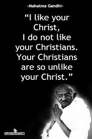 Lemstraw On Twitter A Taunt Like This Would Have Prompted Gandhi To Say To A Karen I Like Your Christ But I Don T Like Your Christians Your Christians Are So Unlike Your