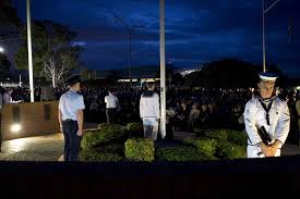Catafalque Party Consisting Of Personnel From The Royal Australian Air Force Royal Australian Na Royal Australian Navy Royal Australian Air Force Dawn Service
