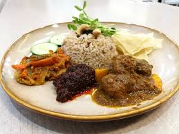 How to cook nasi lemak (coconut milk rice). Vegetarian Sinolin