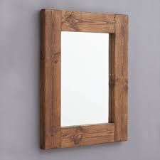 Original carved wooden frame for the mirror, made in the quality category exclusive by stavros. Rustic Wooden Frame Mirror
