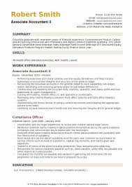 Associate Accountant Resume Samples Qwikresume