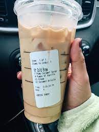 Lately i've been making my ice coffee with a mix of heavy cream, hazelnut creamer, and almond milk. Coffeesmoothie Healthy Starbucks Drinks Starbucks Drinks Recipes Starbucks Coffee Drinks
