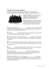 Aforest Persuasive Techniques Persuasive Techniques Persuasion Poetic Devices