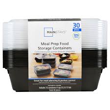 Baskets clothes boxes paper & media boxes secondary storage boxes kids boxes & baskets. Mainstays Meal Prep Food Storage Containers 15 Count Walmart Com Walmart Com