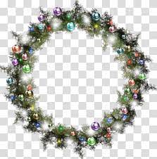 Wreath Christmas Garland Santa Claus New Year Garland Transparent Background Png Clipart Christmas Wreath Clipart Christmas Wreaths Christmas Garland