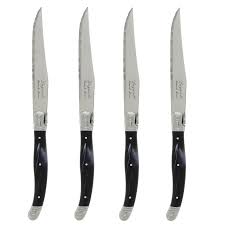 French Home Laguiole Steak Knives Set Of 4 Sur La Table In 2020 Laguiole Steak Knives Steak Knives Laguiole