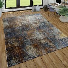 Paco home designer teppich mit konturenschnitt wellen muster braun beige creme grösse 120x170 cm. Loftdesigns Teppich Salmon In Braun Beige Blau Bewertungen Wayfair De