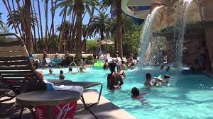 Part Of The Lazy River At Mgm Grand Pool Youtube