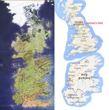 During the first season, fans also see a. Game Of Thrones Westeros Is Really Just Britain An Inverted Ireland Brilliant Maps