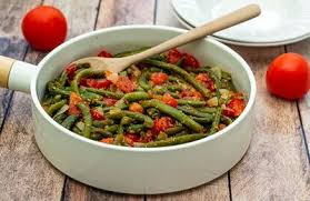 Haricots Verts A La Provencale Amandine Cooking En 2020 Cuisiner Les Haricots Haricots Verts Recette Haricot Vert