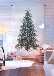 Vorhang Tannenbaum 1er Pack Tunnelzug Weihnachten Dekoration Weihnachtliches Zuhause Besondere Weihnachtsdeko