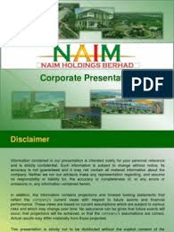 Maybe you would like to learn more about one of these? Corporate Presentation Sarawak Dividend