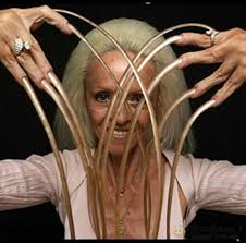 Fingernail Science Via Sidehustle Woman With Longest Nails Long Nails Crazy People