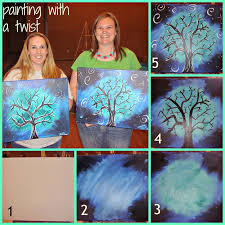 I Ve Seen Several Of My Friends Post Pictures From Their Adventures Of Painting At Various Bachelorette Parties And Painting Crafts Diy Painting Night Painting