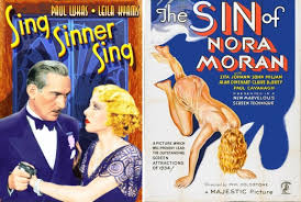 Jigsaw Puzzle | 600 pieces | Sing Sinner Sing ~ 1933 and The Sin of Nora  Moran ~ 1933 | Jigidi